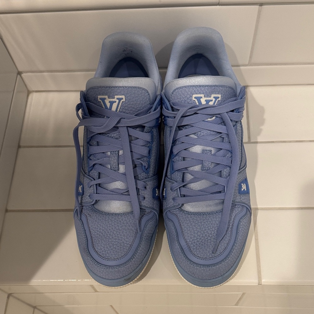 Louis Vuitton Blue Sneakers